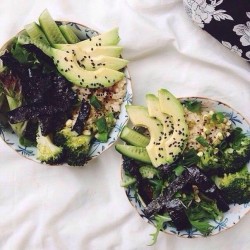 Bio-Bud Mung Bean & Brown Rice Avocado Salad